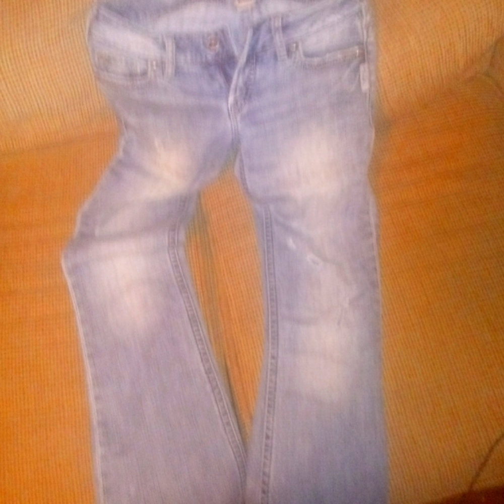 Silver jeans